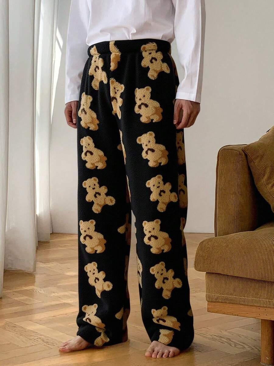 PIŻAMOWE SPODNIE WZÓR MIŚ