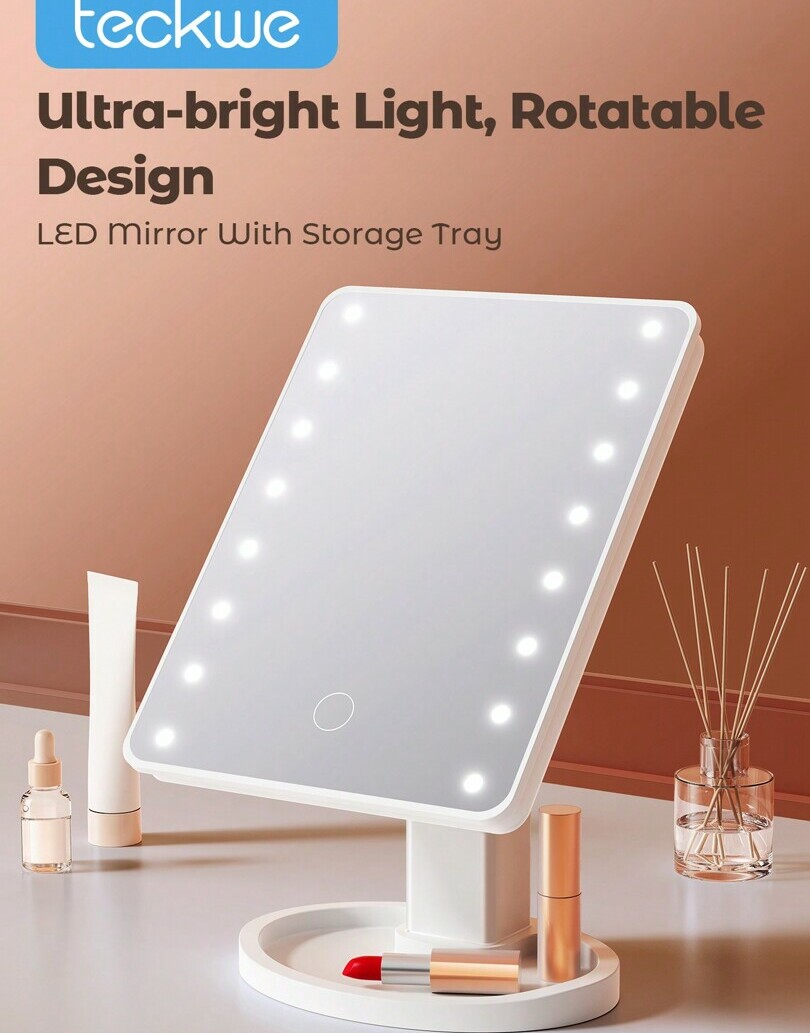 LUSTRO DO MAKIJAŻU LED