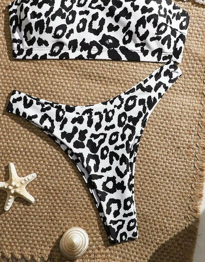 DÓŁ OD BIKINI ANIMAL PRINT