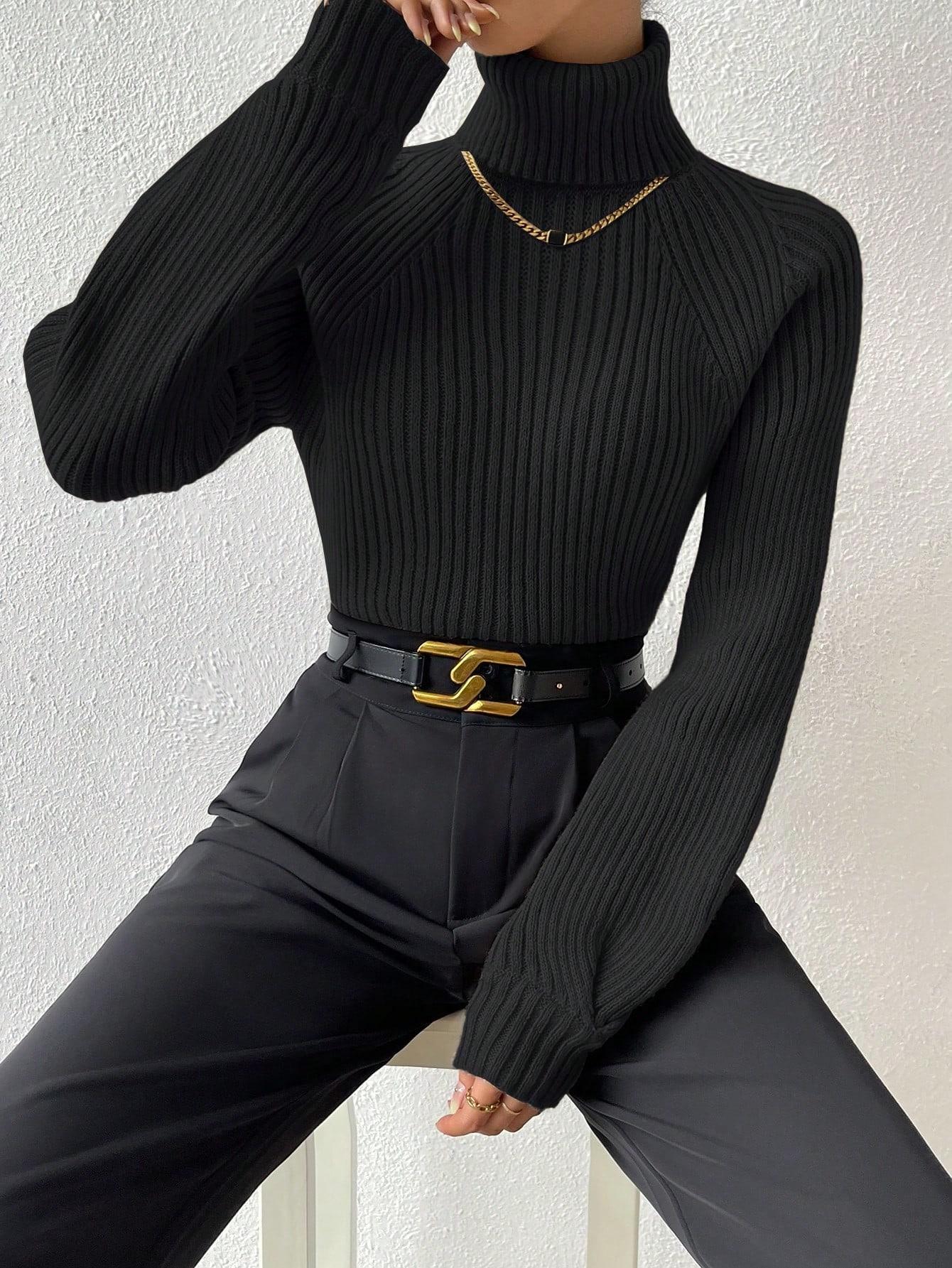 CZARNY SWETER GOLF