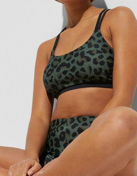 GÓRA OD BIKINI W PANTERKĘ