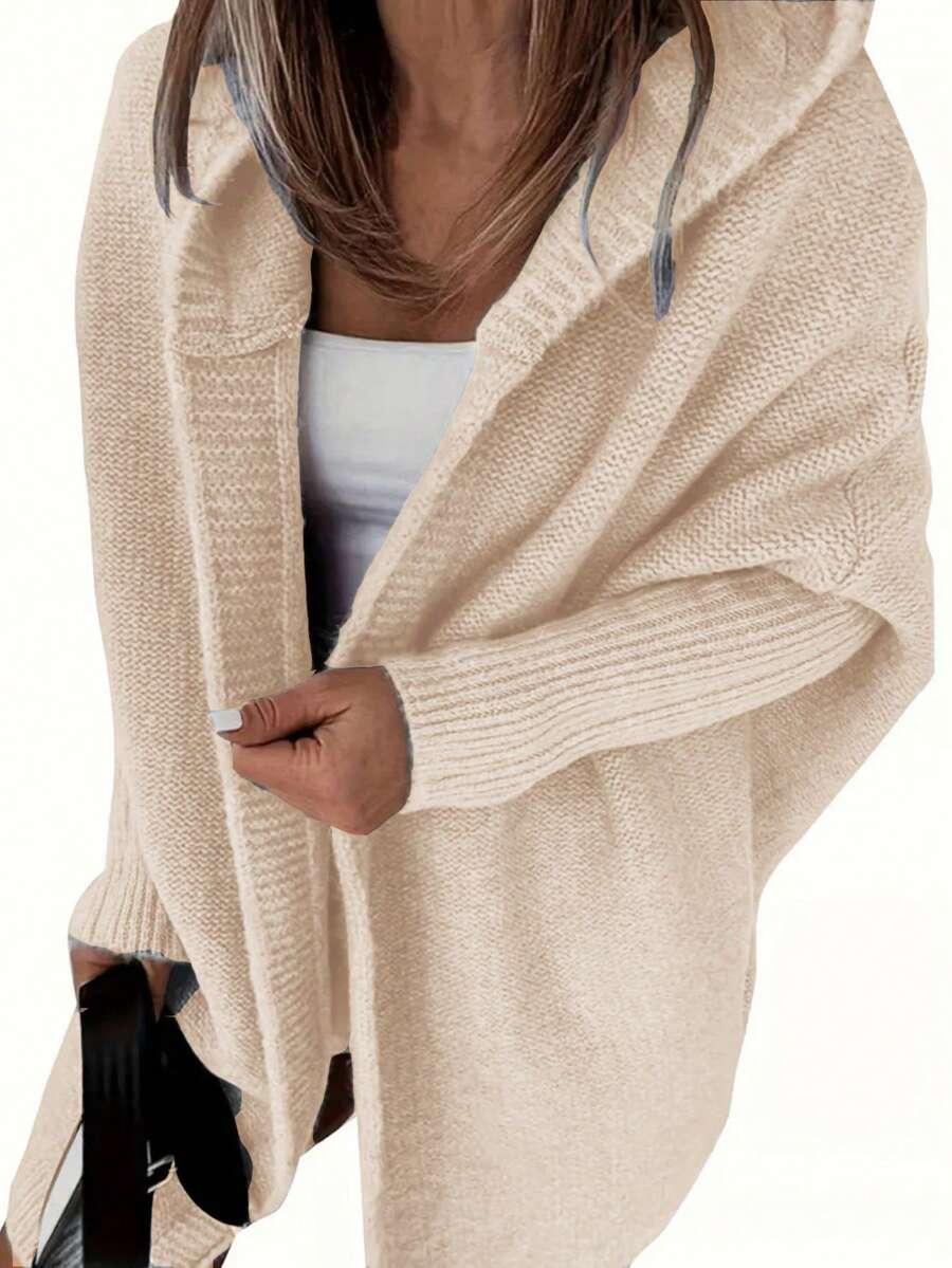 beżowy sweter kardigan