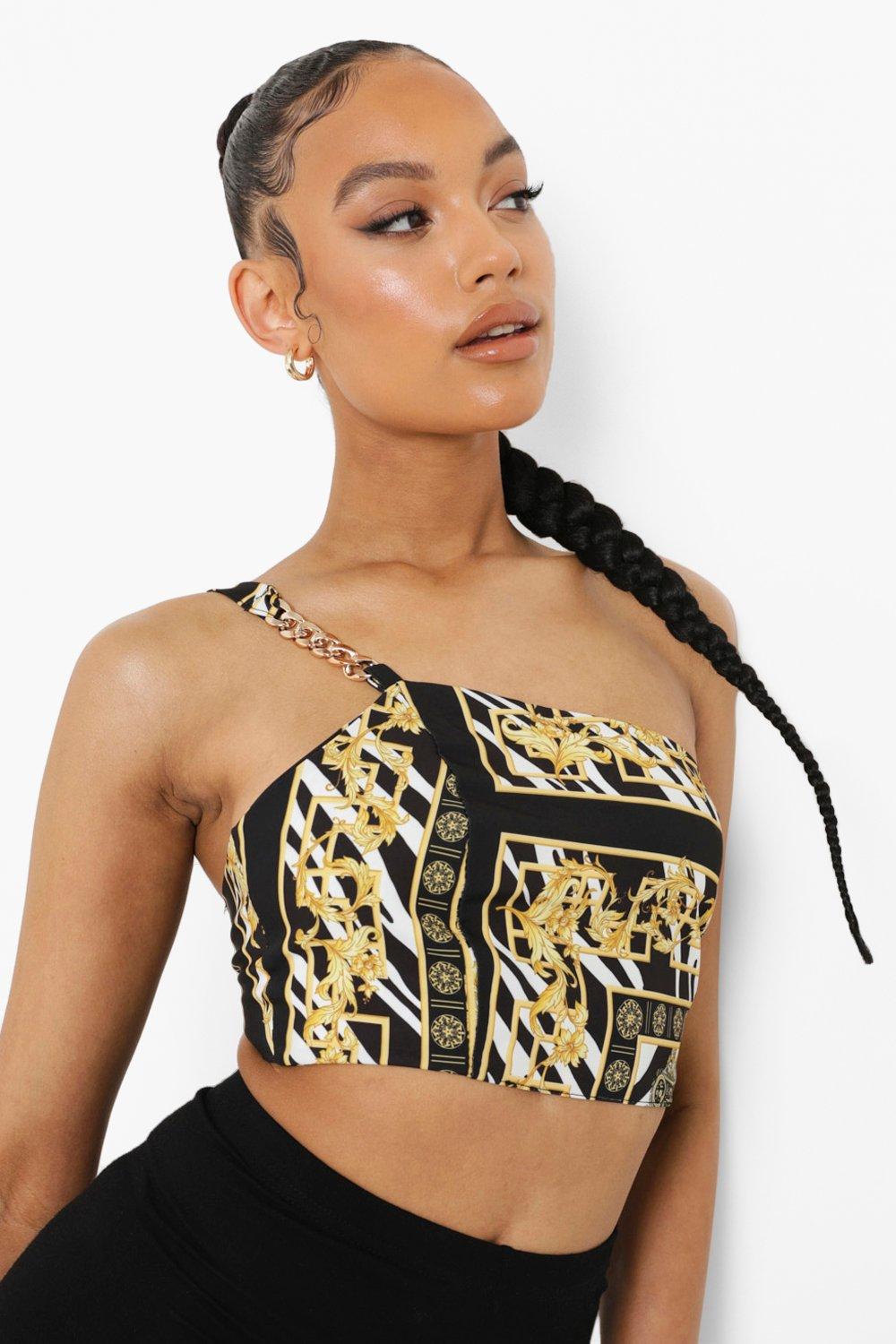 crop top print 