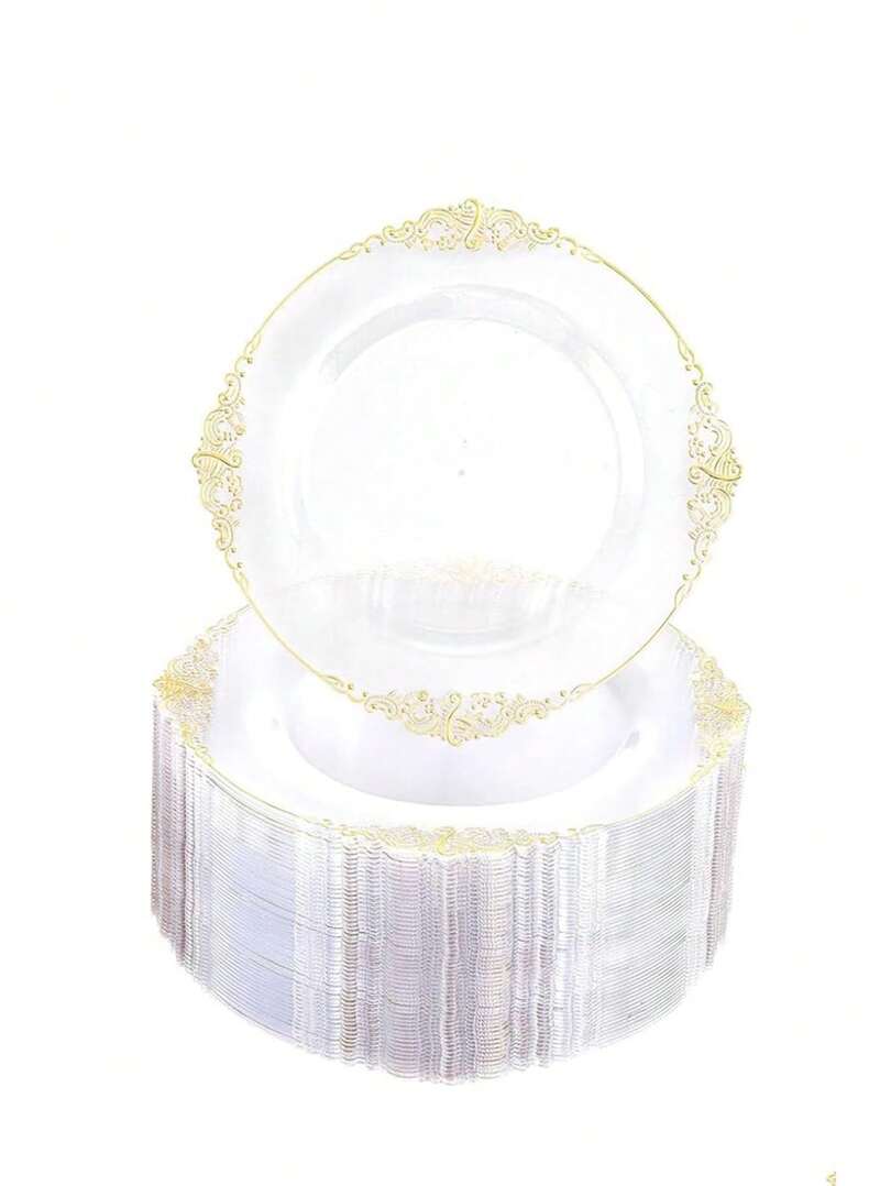 plastikowe talerze 25-pack