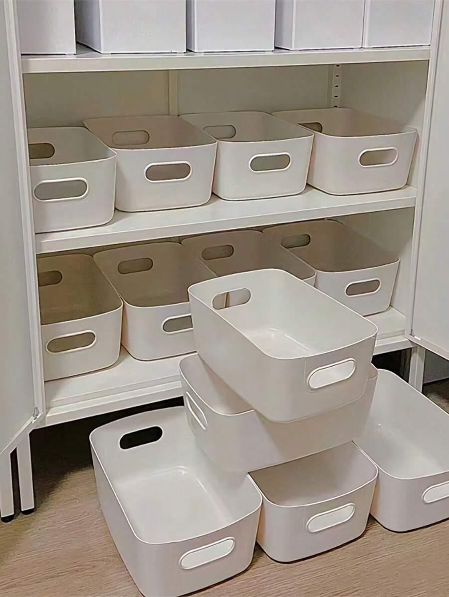 biały organizer do przechowywania 10-pack