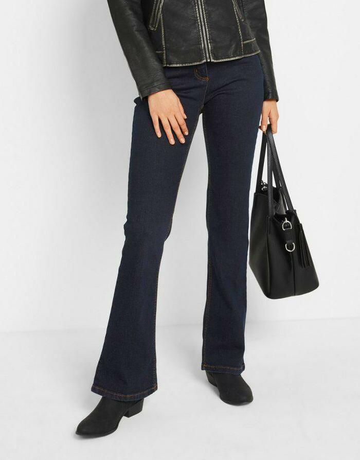 JEANSY STRETCH DZWONY 