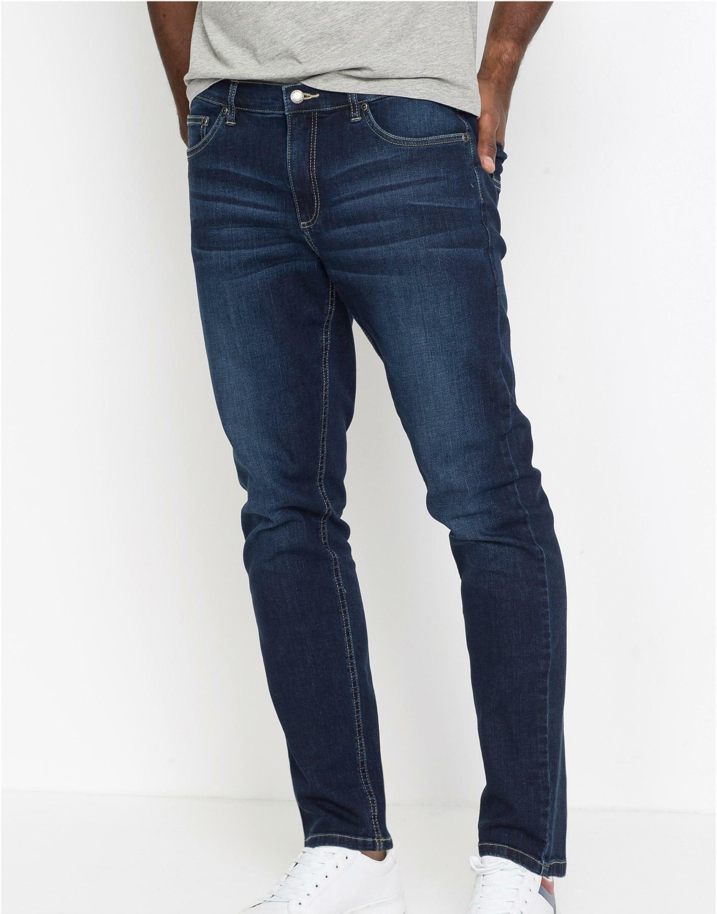 NIEBIESKIE SPODNIE JEANS