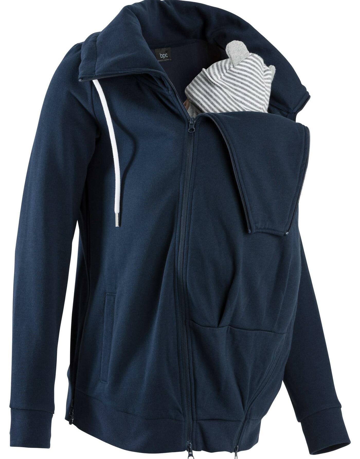 BLUZA ROZPINANA CIĄŻOWA Z WSTAWKĄ NIEMOWLĘCA