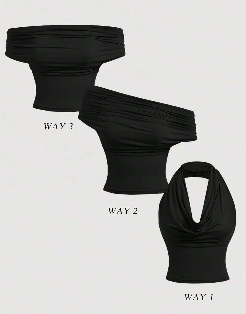 CZARNY TOP BASIC 