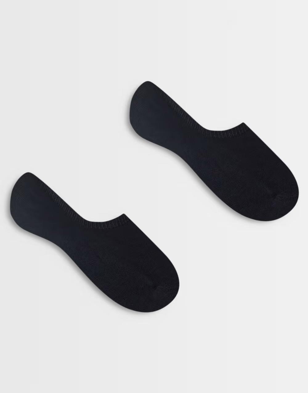CZARNE SKARPETKI STOPKI 2-PACK