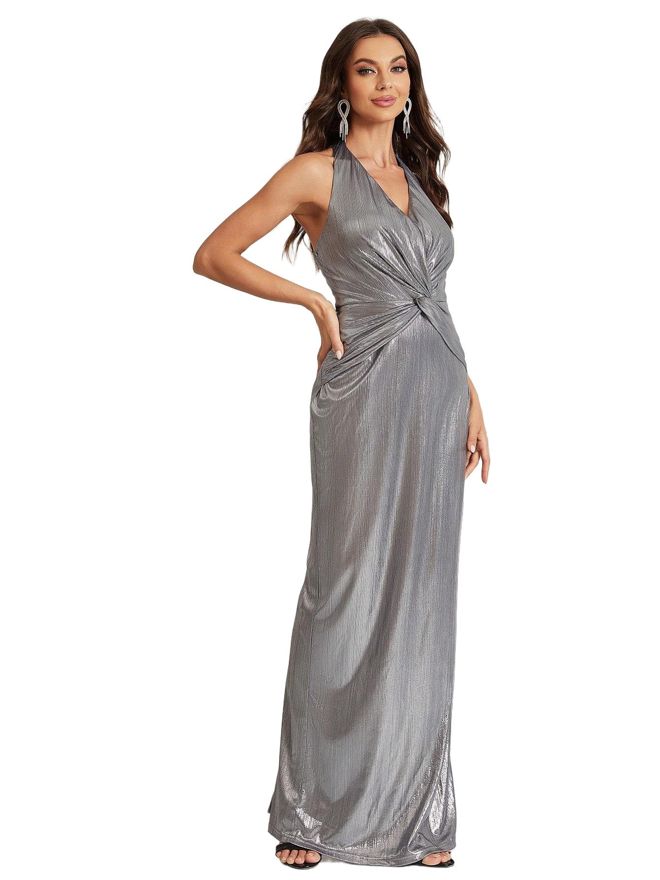 ELEGANCKA MAXI SUKIENKA KOPERTOWA 
