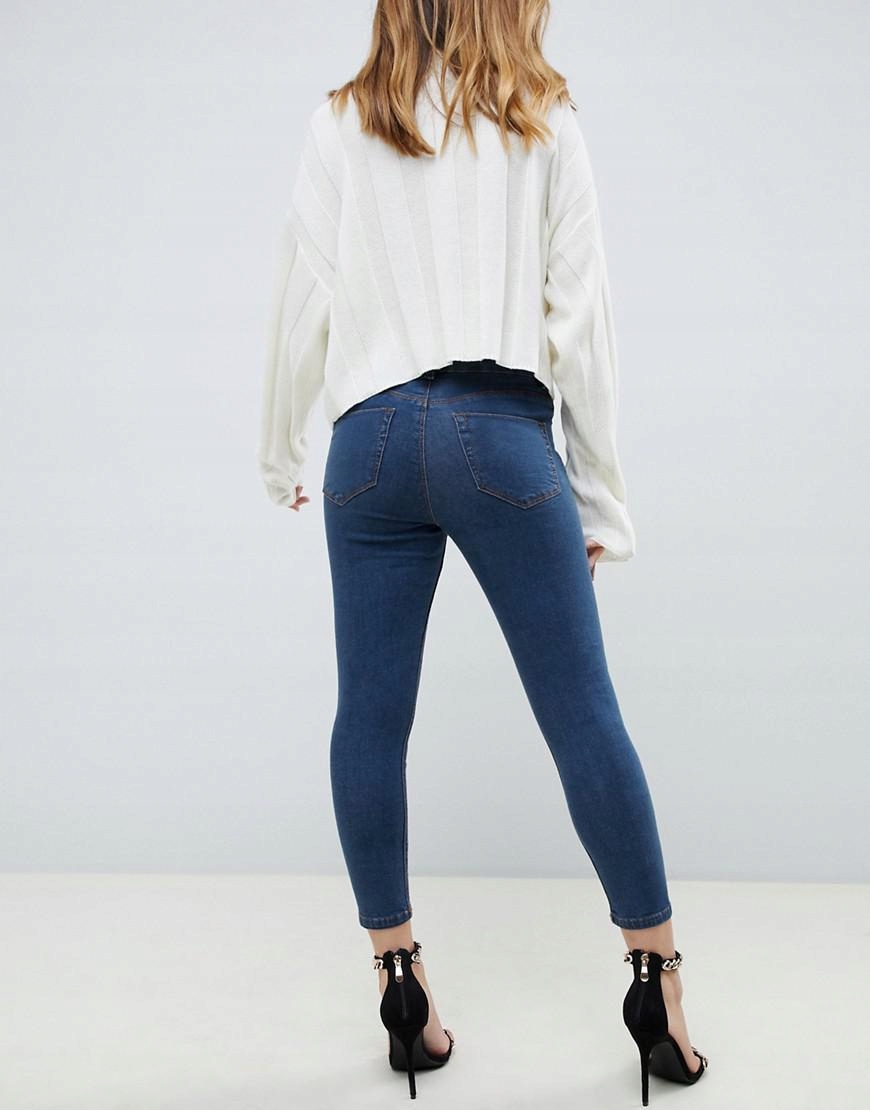 spodnie rurki jeans