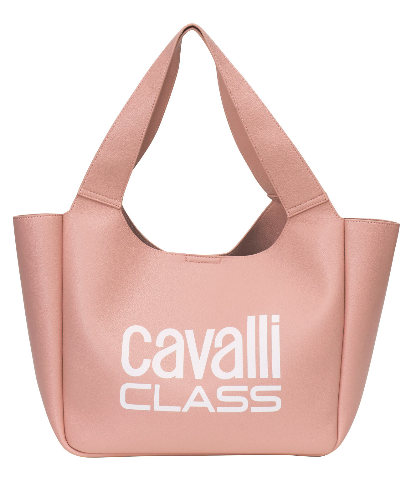 RÓŻOWA TOREBKA SHOPPER ARIANNA LOGO
