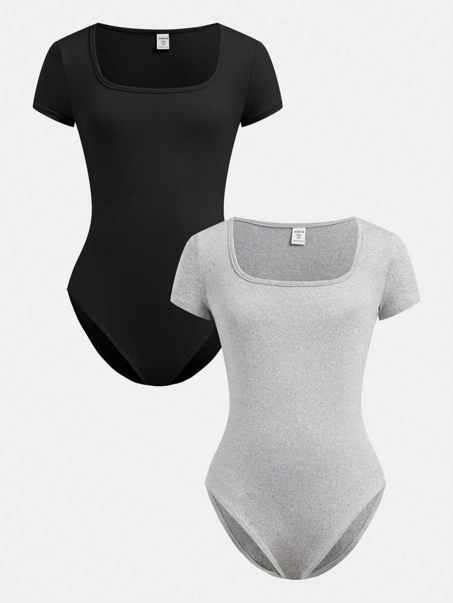 BODY KRÓTKI RĘKAW 2-PACK