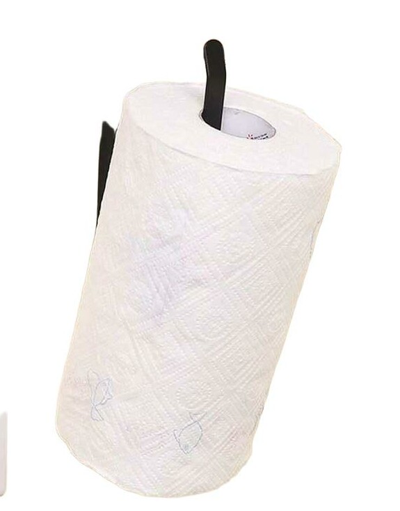 czarny uchwyt na papier
