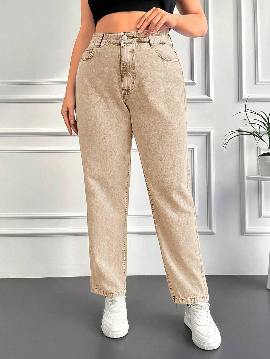 SPODNIE JEANS WYSOKI STAN