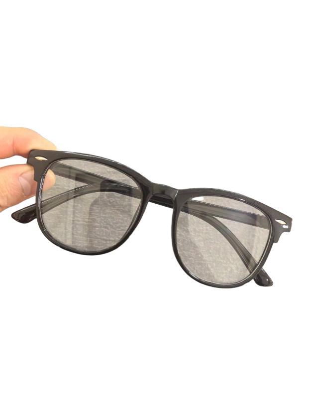 CZARNE OKULARY ZERÓWKI