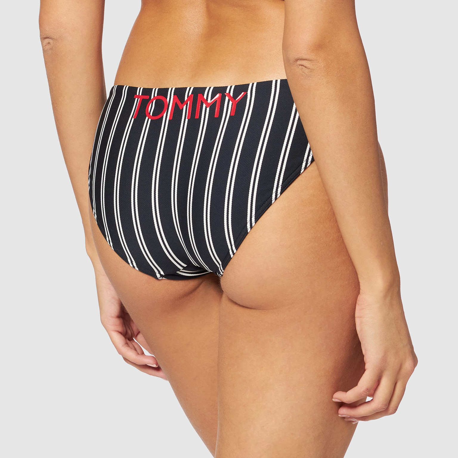 dół od bikini wzór paski logo