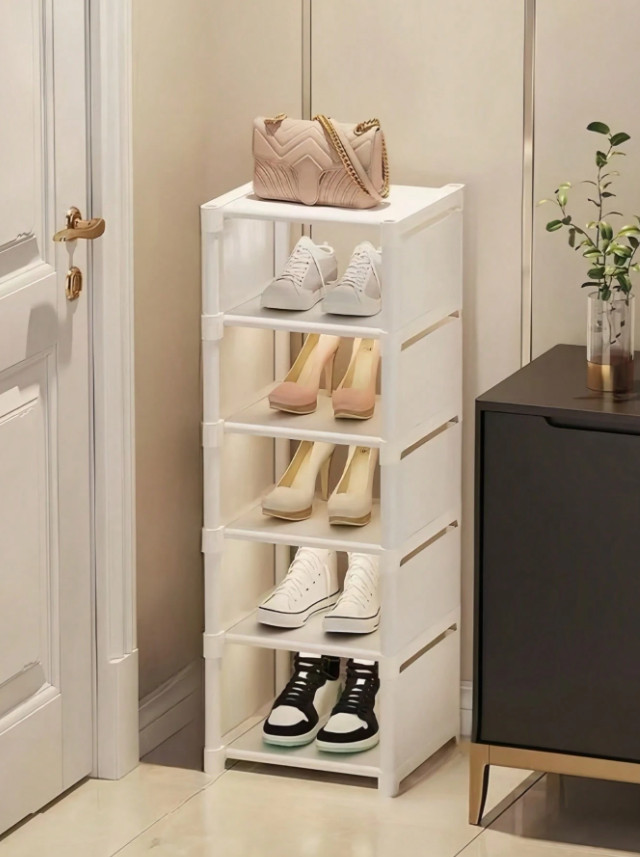 BIAŁY ORGANIZER NA BUTY