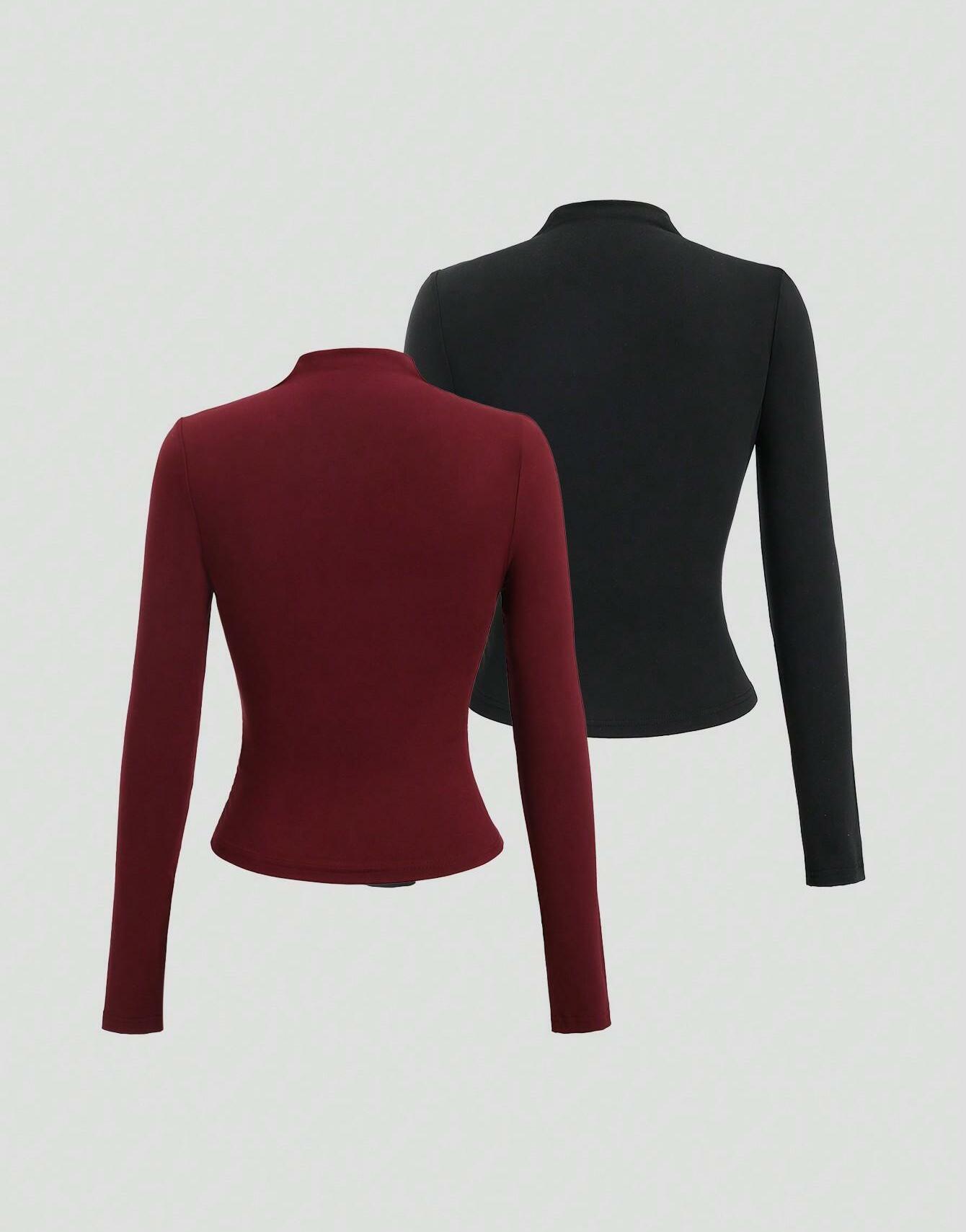BLUZKA DŁUGI RĘKAW 2 PACK