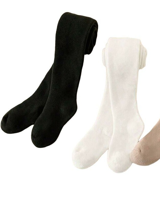 gładki rajstopy 2-pack