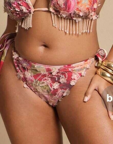 dół od bikini zdobienie