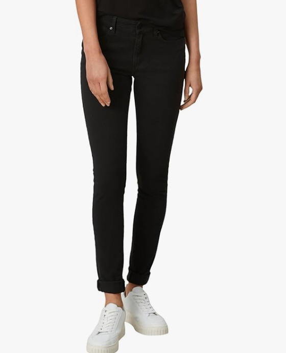 CZARNE SPODNIE JEANS RURKI