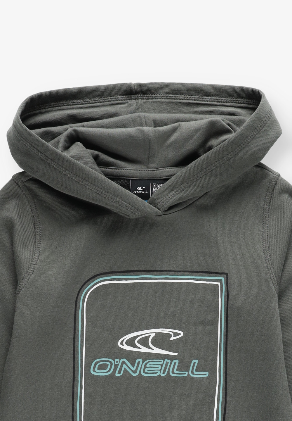 ZIELONA BLUZA kaptur logo 4750021-16016