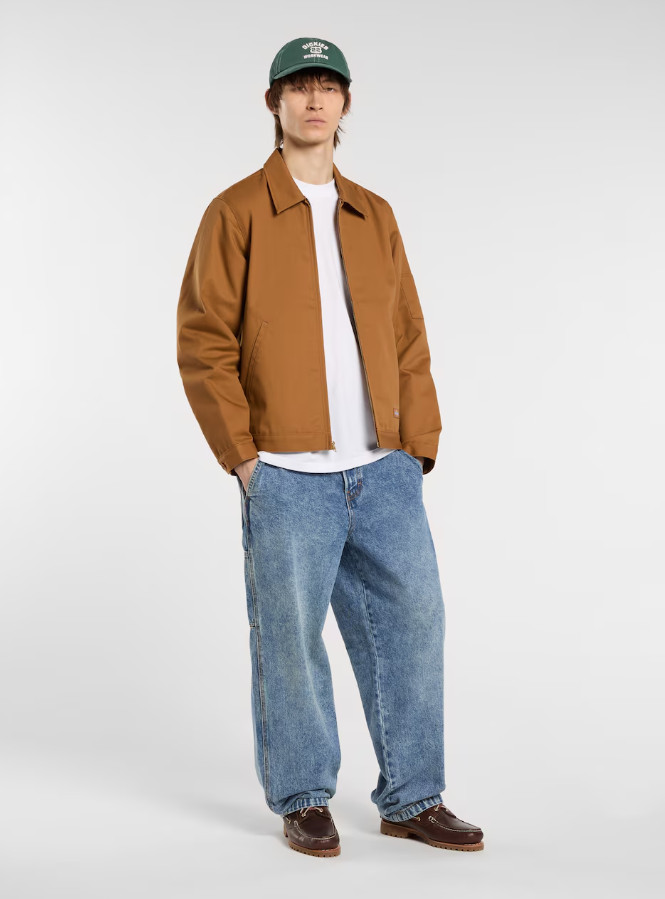 NIEBIESKIE SPODNIE BAGGY JEANS