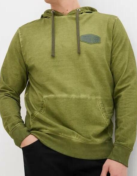 BLUZA Z KAPTUREM Z BAWEŁNY