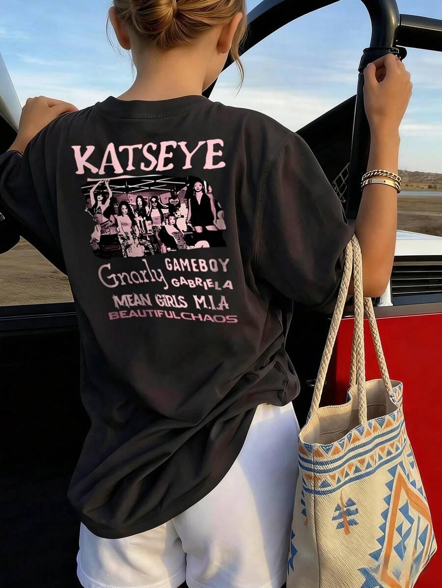 CZARNY T-SHIRT KRÓTKI RĘKAW