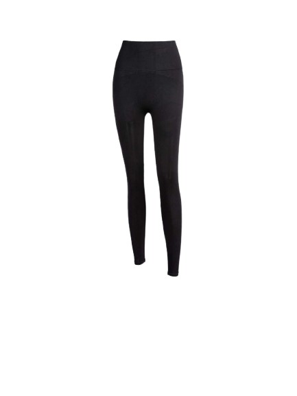 CZARNE LEGGINSY WYSOKI STAN