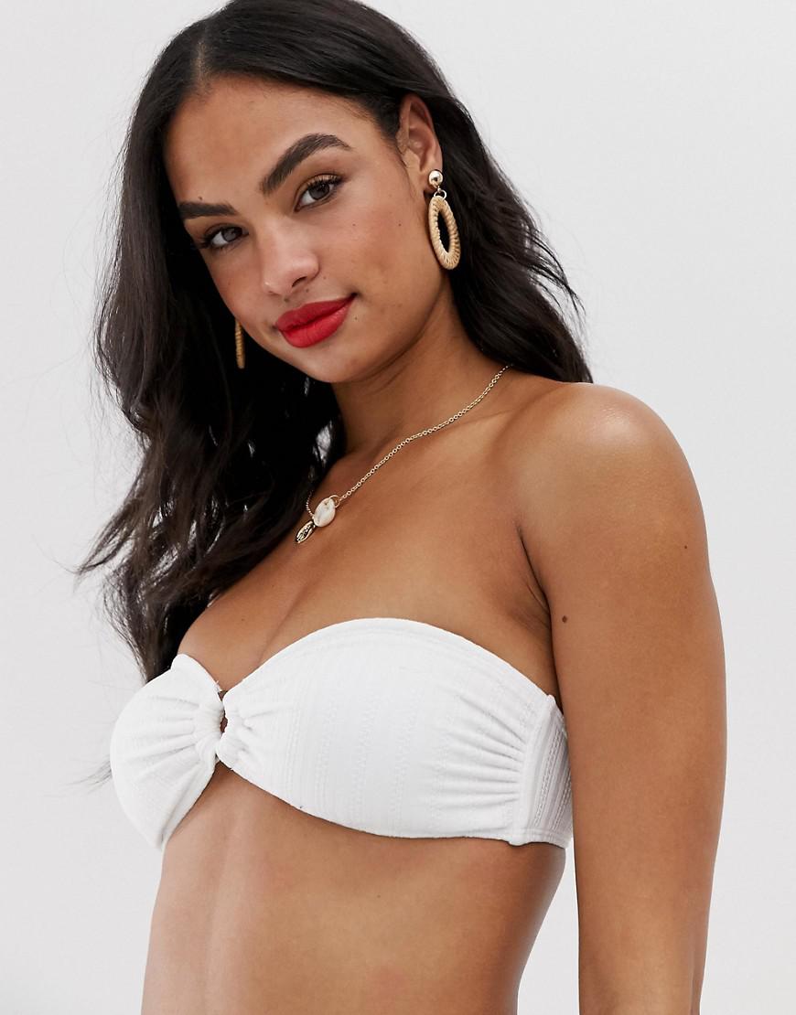 biała GÓRA OD BIKINI
