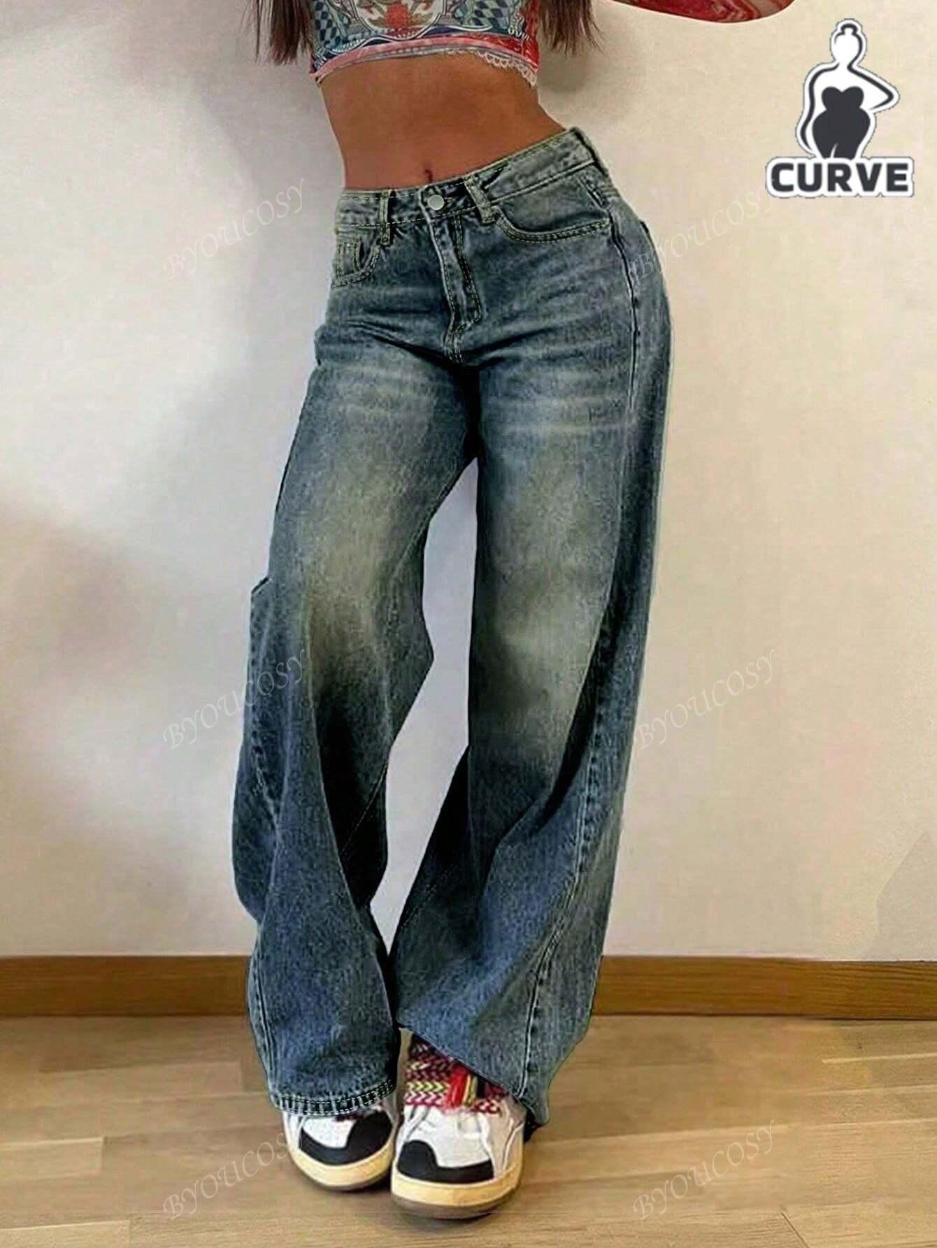 NIEBIESKIE SPODNIE JEANS