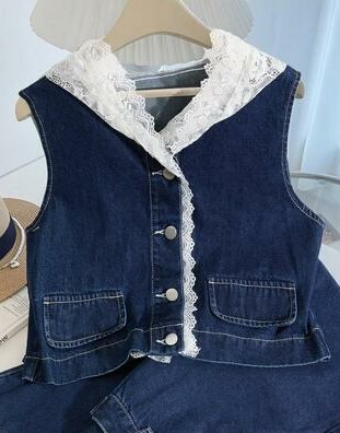 top jeans kaptur