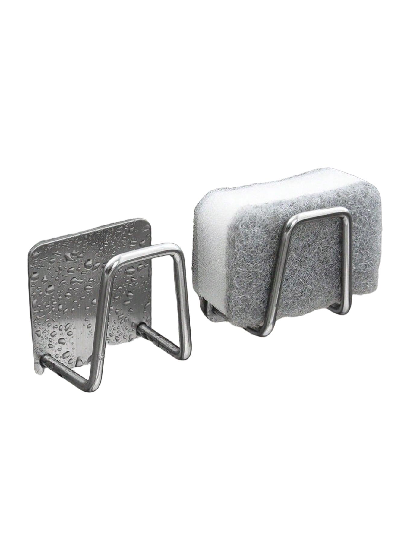 Srebrny UCHWYT NA GĄBKĘ 2-PACK