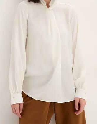 BLUZKA DAMSKA STÓJKA LUŹNA PLUS SIZE
