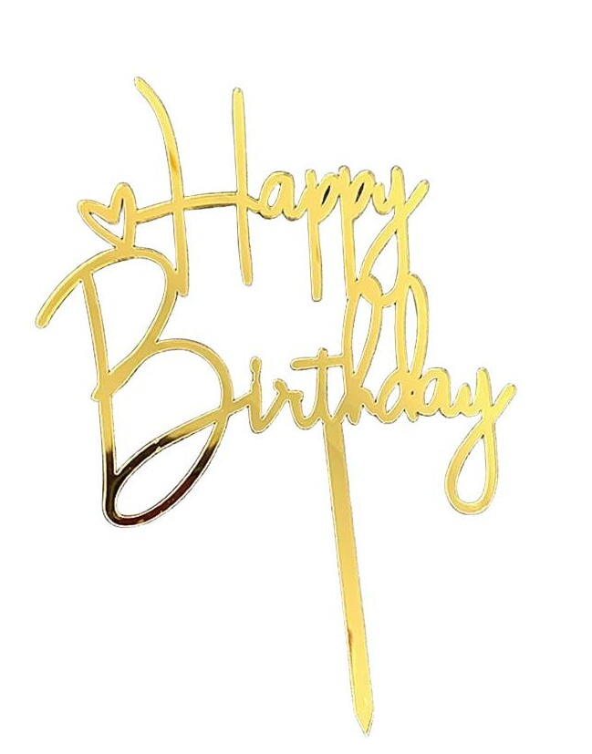 topper napis happy birthday