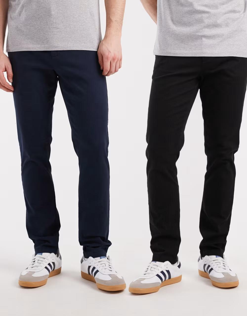 spodnie chinos 2-pack