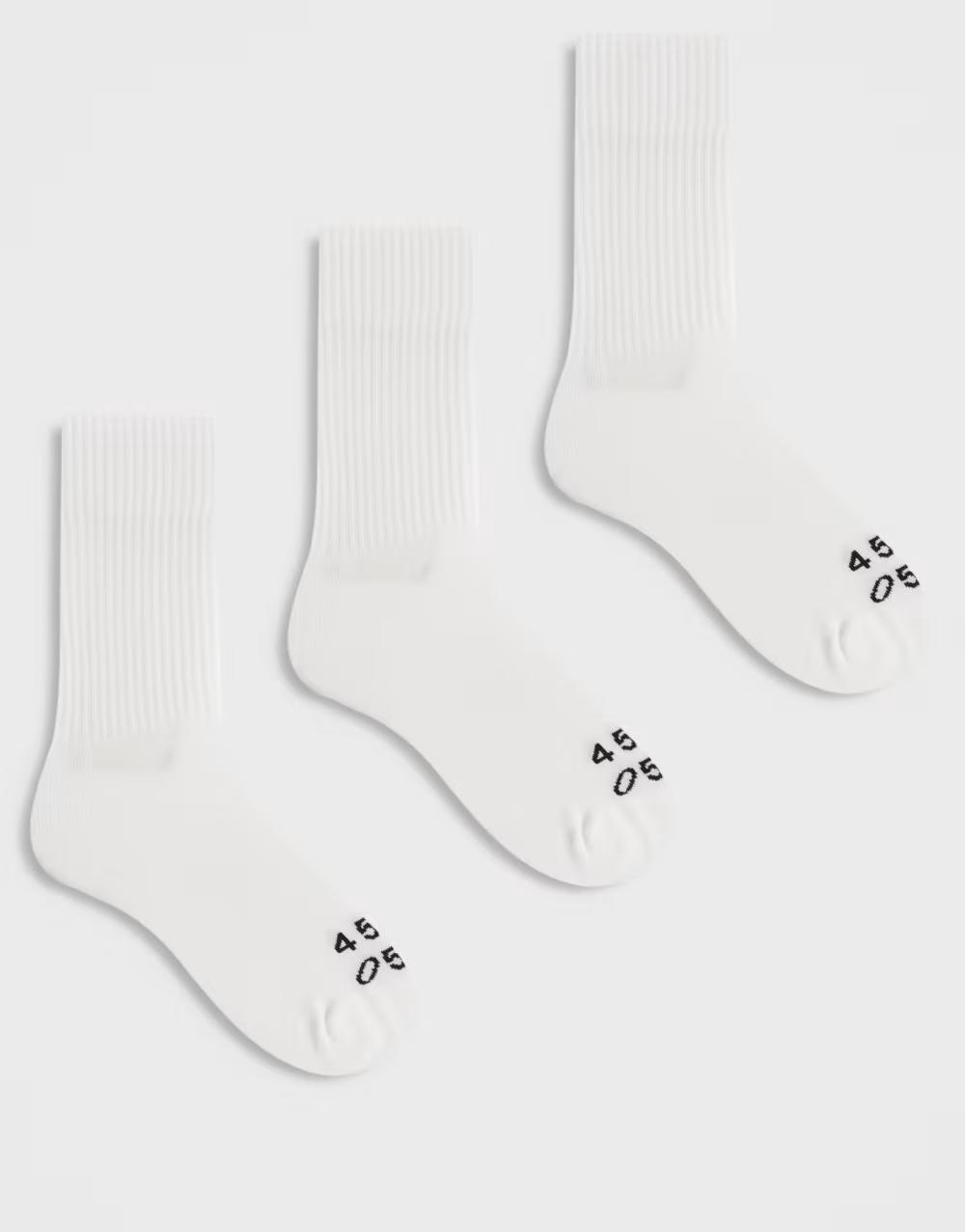 BIAŁE SKARPETKI 3-PACK