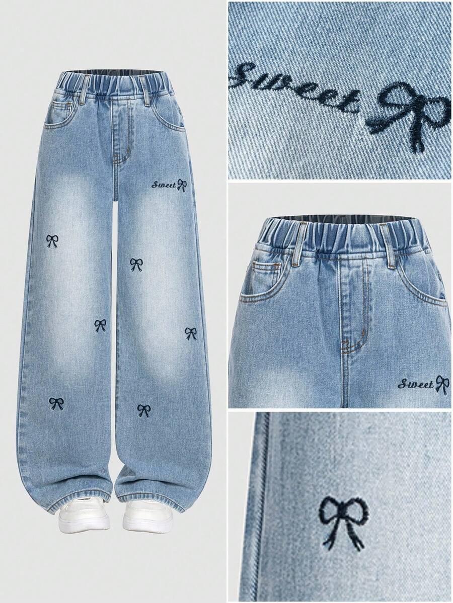 NIEBIESKIE SPODNIE JEANS