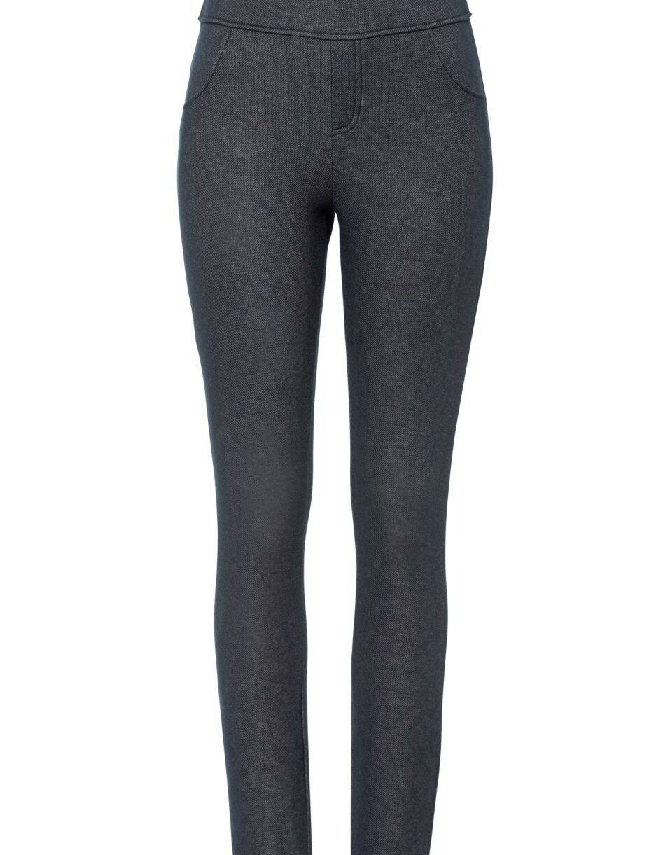 LEGGINSY OCIEPLANE GRANATOWE