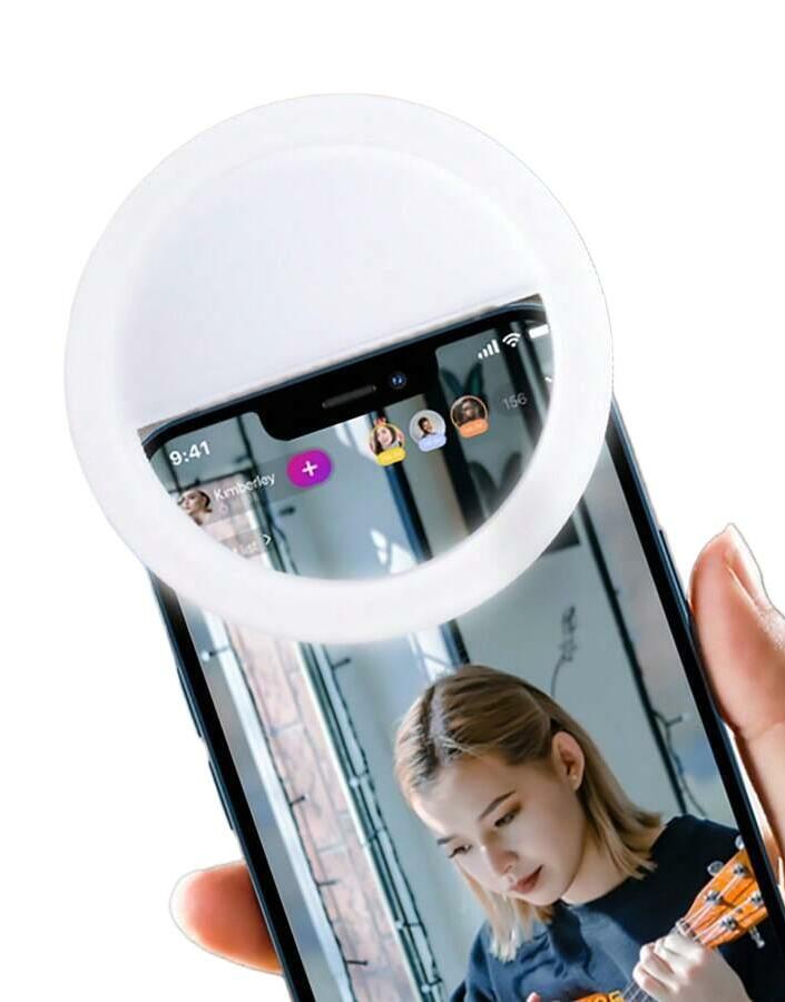 LAMPA PIERŚCIENIOWA DO ZDJĘĆ SELFIE LED