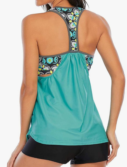 góra od bikini TANKINI PRINT 