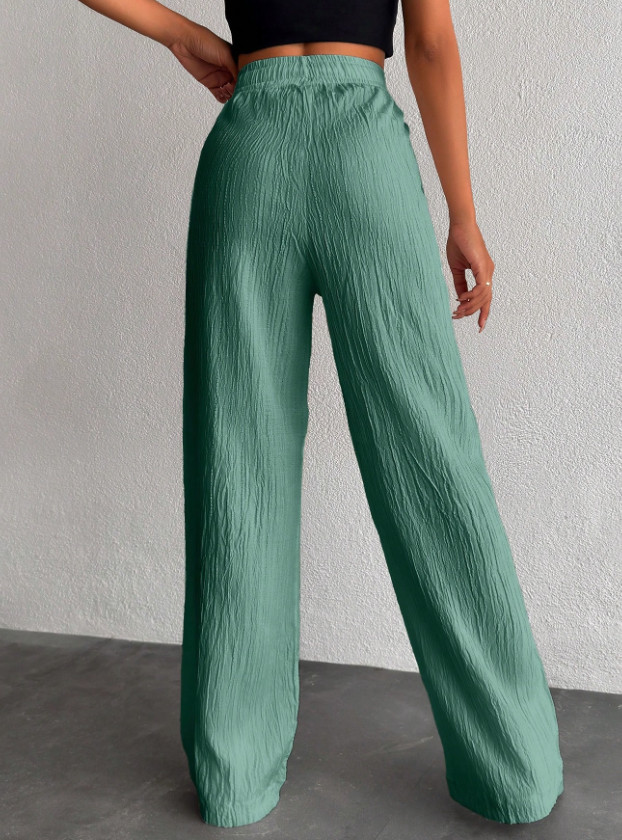 ZIELONE SPODNIE CASUAL