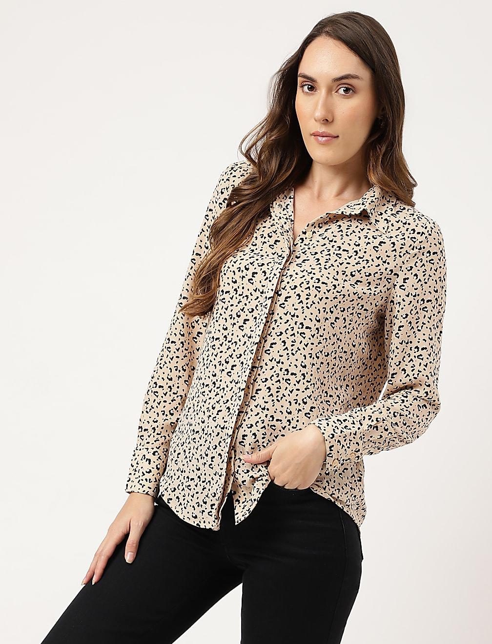 BLUZKA ANIMAL PRINT T43-3477K-ZZ