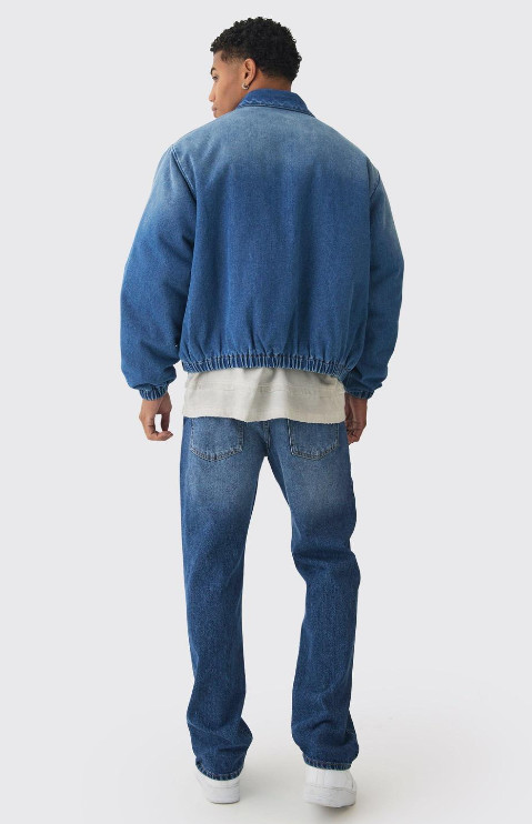 NIEBIESKIE SPODNIE JEANS PRZETARCIA