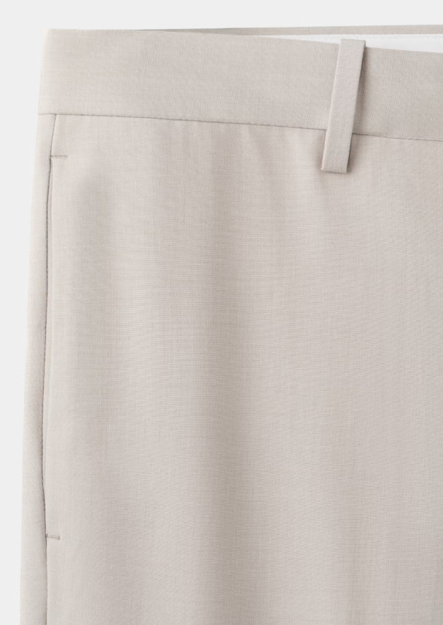 eleganckie spodnie garniturowe slim-fit