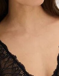 BIUSTONOSZ DAMSKI PLUS SIZE PÓŁUSZTYWNIANY Z ZAPIĘCIEM Z TYŁU