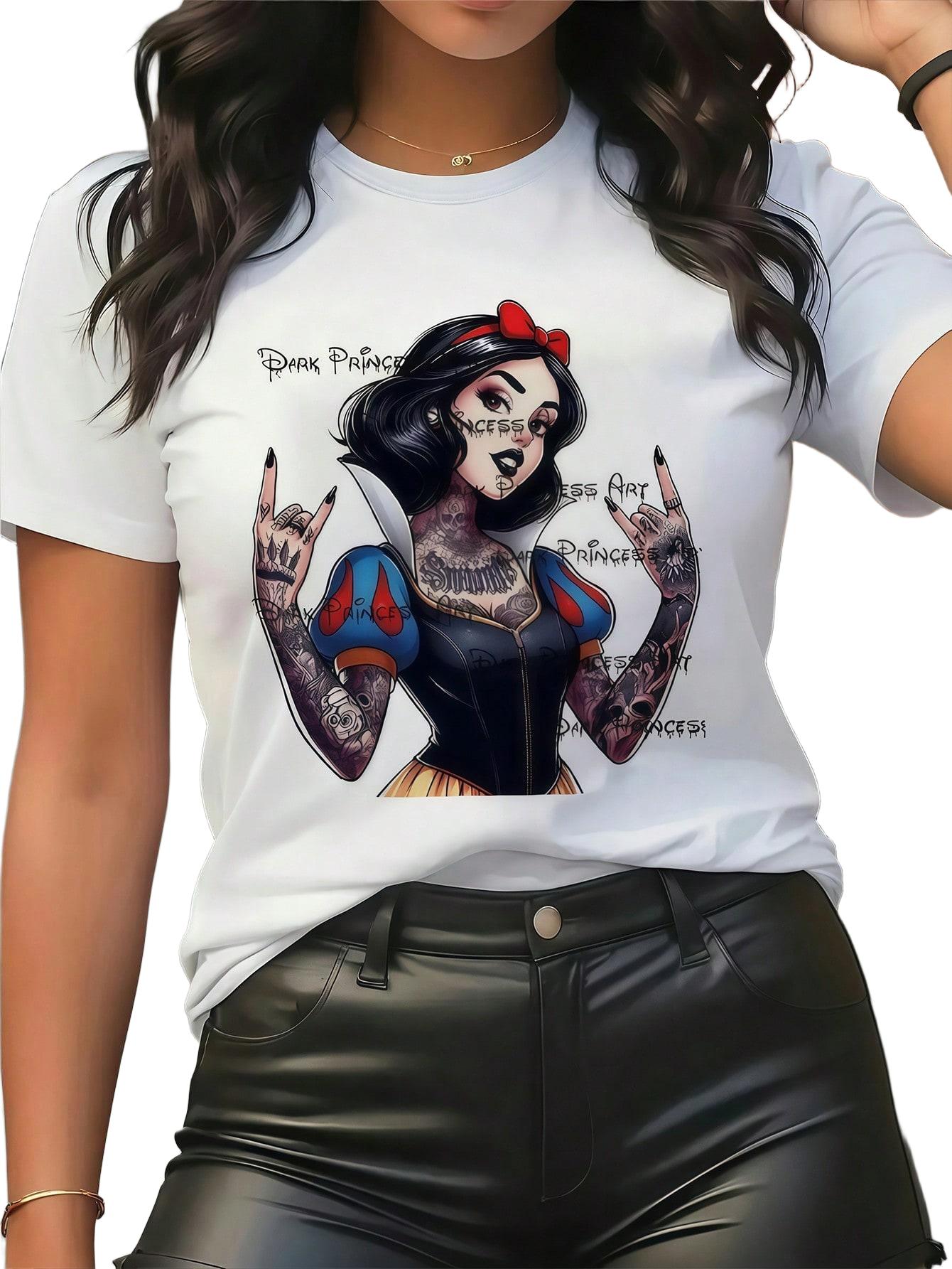 T-SHIRT Z NADRUKIEM
